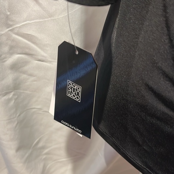 Dressy blouse in black by Clara sun woo - Picture 7 of 8